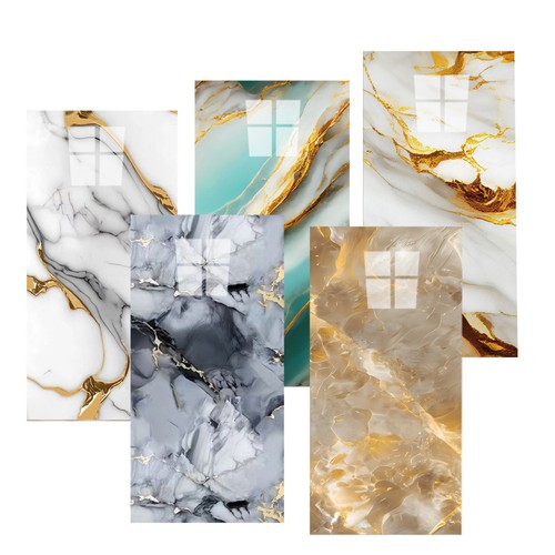 20x self adhesive tiles - adhesive, white