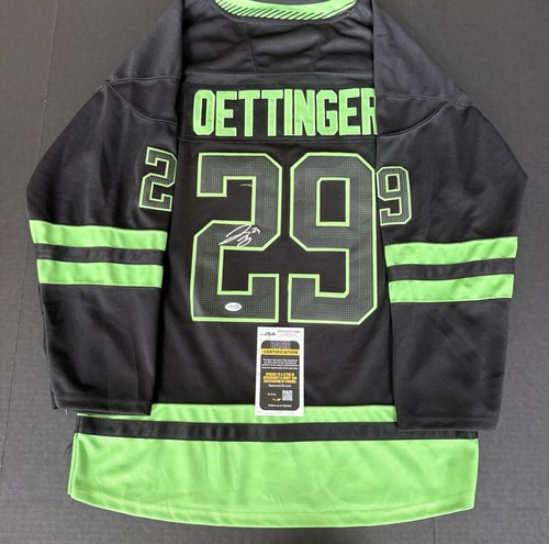 Jake oettinger signed jersey - jake,