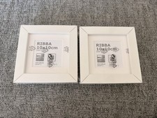 IKEA Ribba White Mounted