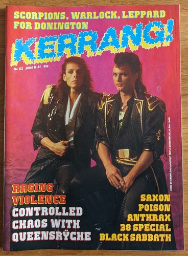 Queensryche kerrang issue - kerrang!, 122