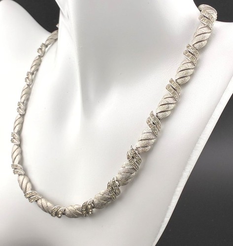 Vintage crown trifari silver - vintage,