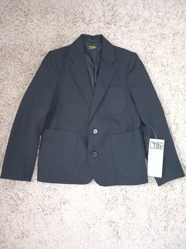 Black school blazer - black,