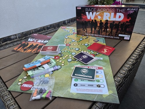 Race across the world ideal - world,