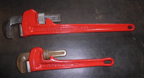 Ridgid pipe wrenches - pipe, and