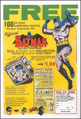 Vintage batman projector toy - projector,
