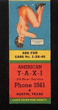 1940s American Taxi T-A-X-I