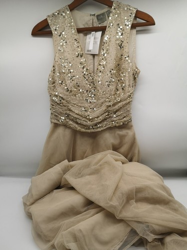 Asos beige sequined - asos,