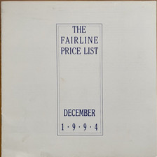 Fairline boats 1994 price list
