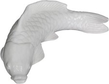 Ceramic Carp Fish Figurine
