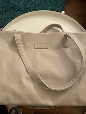 BNWOT Mia Tui Handbag Blue Interior Zip Pocket On Rear Of Bag