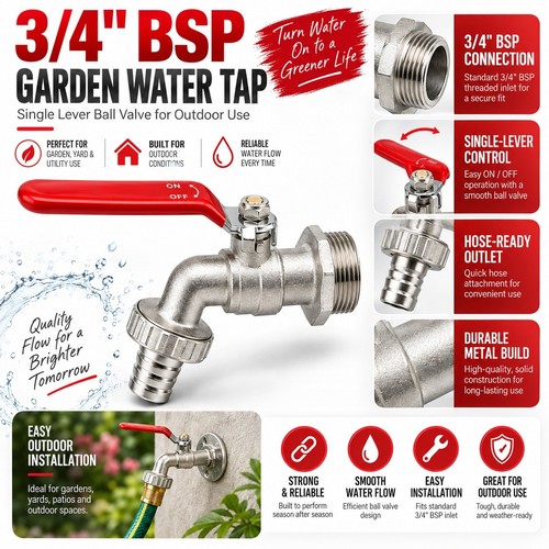 Garden water tap bsp - water,