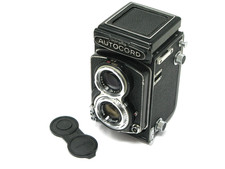Minolta Autocord 1 6x6 Twin Lens Reflex Camera TLR w/ Rokkor f/3.5 75mm Lens