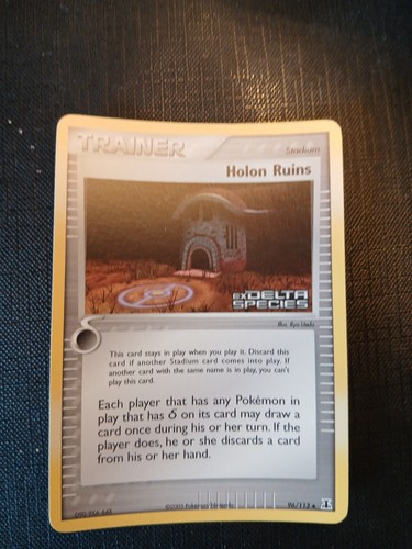 Delta species holon - ex, ruins