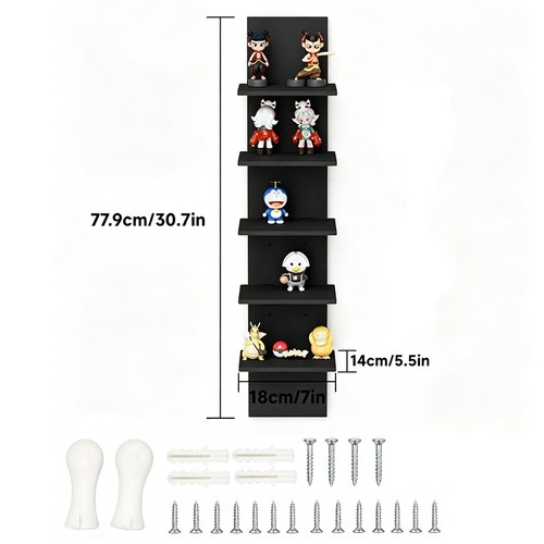 Tier floating wall - tier, shelves