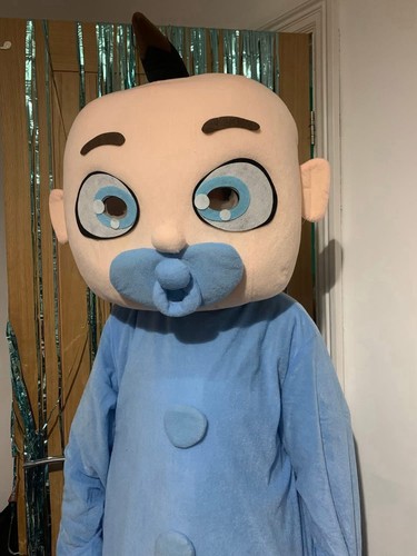 Gender reveal mascot costumes - gender,