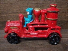 Vintage Toy Fire Engine 