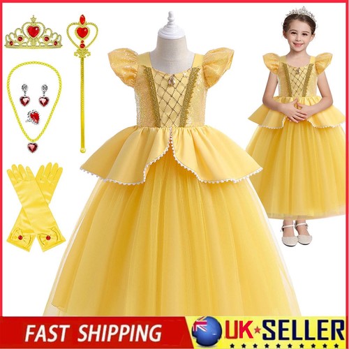 Girls belle princess dress - girls,