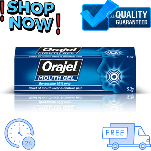 Mouth gel for fast - fast, ulcer
