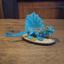 Seraphon Lizardmen Salamander Metal Warhammer Age of Sigmar OOP Painted