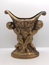 Vintage Baroque Cherub Ceramic