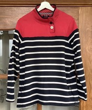 Maine Debenhams Striped Sweater Top Sweatshirt Women’s size 12