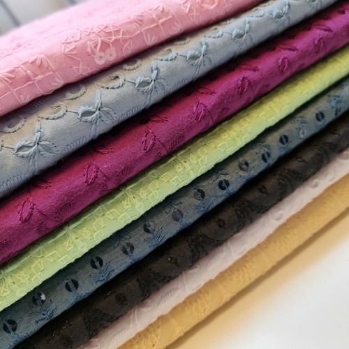 Cotton lawn broderie - cotton,