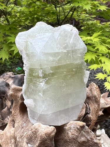 Green large cubic apophyllite - large,