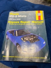 Mazda MX5 1.6ltr  1.8ltr 2.0ltr  1990-2009 Haynes workshop manual