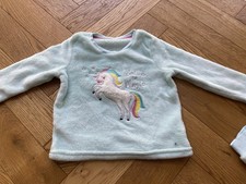 Unicorn Pyjamas Girls 2-3