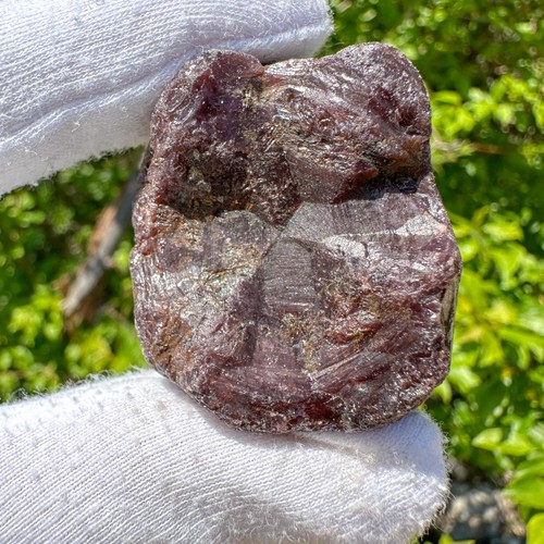 Raw garnet stone - stone, /