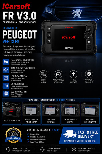 Icarsoft for peugeot - -,