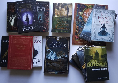 Used fiction novels book - used,