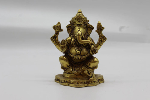 Ganpati murti brass ganesh - ganpati,