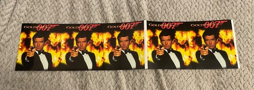 Strip goldeneye stickers - 5,