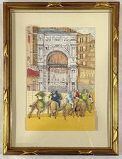 Italian Palio di Siena Horse