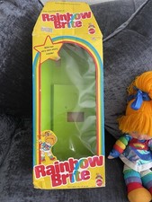 Rainbow Brite Doll 1980s Vintage 47cms Original Box With Little Friend 