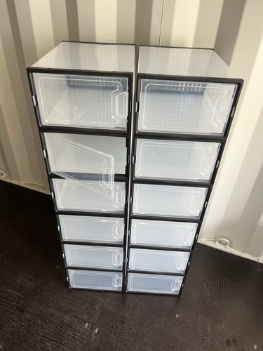 Stackable foldable boxes - 12,