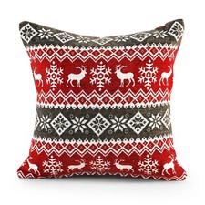 Christmas Chenille Cushion