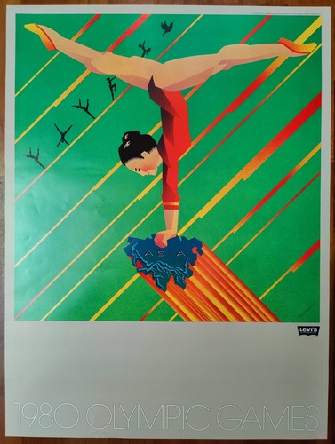 Original 1980 olympics - 1980, levi's