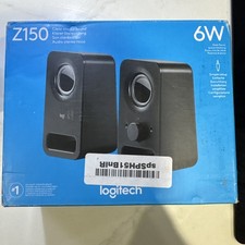 Logitech Z150 Stereo Speakers - Midnight Black