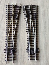 2 X Peco OO Gauge Electrofrog Small Radius Left & Right Hand Points 