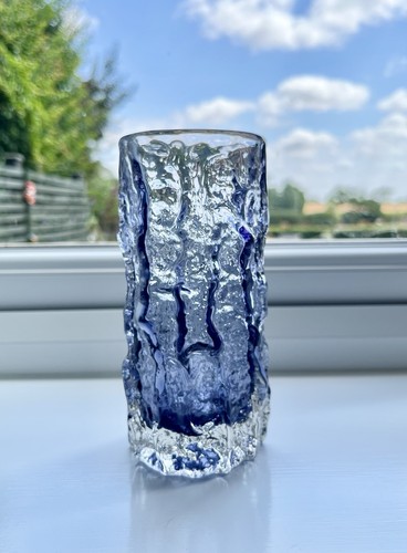 Whitefriars small bark vase - small,