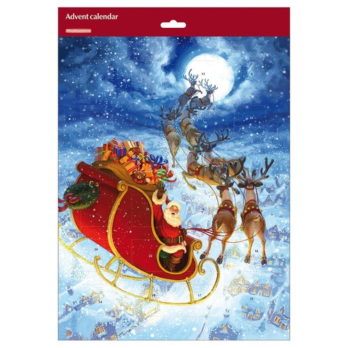 Santa sleigh 315 450 flat - 450,