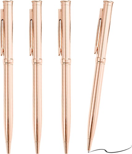 Pcs rose gold pens - 4, pens,