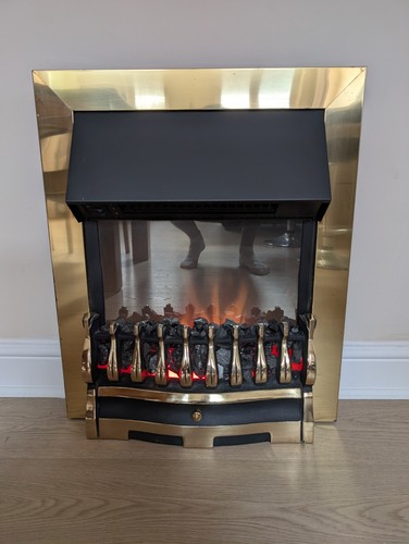 Electric fire real flame - electric,