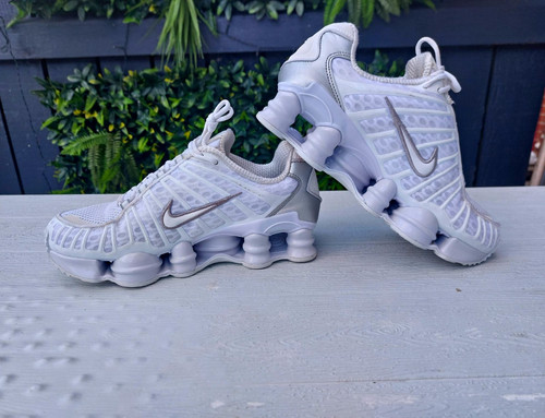 Nike shox white - shox, white/grey
