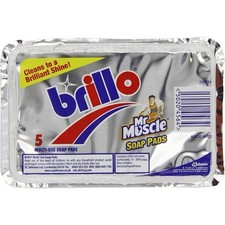 Mr Muscle Brillo Soap 5 Pads
