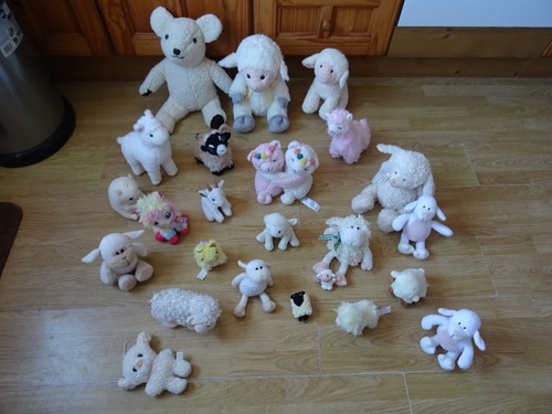 Plush sheep goat - 25, sheep,