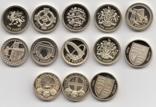 One pound coin - pound,