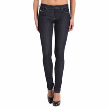 DIESEL SKINZEE 0813C Womens Denim Jeans Super Slim Skinny Zip Fly Dark Blue